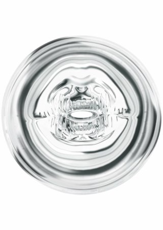 PRIVATE Crystal Clear Duo Sleeve - przezroczysta maszyna intymna 2w1