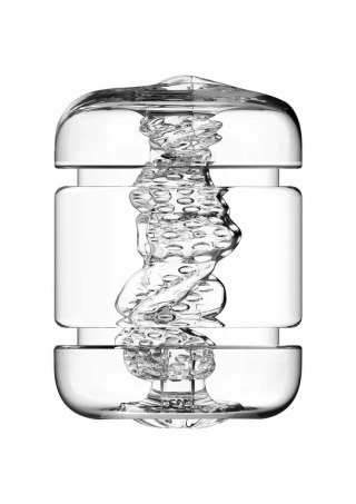 PRIVATE Crystal Clear Duo Sleeve - przezroczysta maszyna intymna 2w1