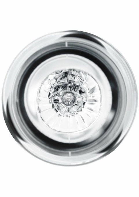 PRIVATE Crystal Clear Duo Sleeve - przezroczysta maszyna intymna 2w1
