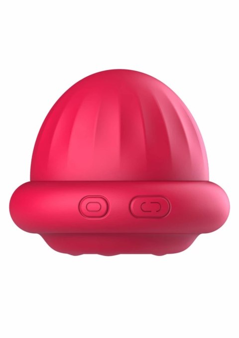 Pearl Pulse Duo Stimulator silikonowy, obrotowy i wibrujący, USB