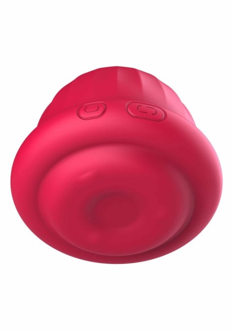 Pearl Pulse Duo Stimulator silikonowy, obrotowy i wibrujący, USB