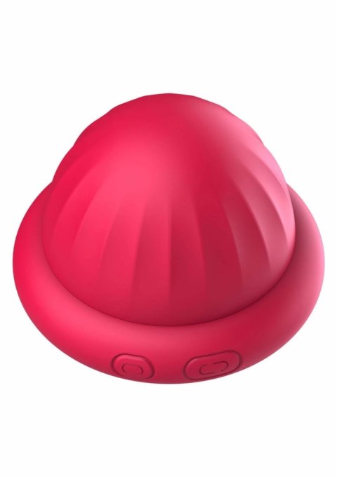 Pearl Pulse Duo Stimulator silikonowy, obrotowy i wibrujący, USB