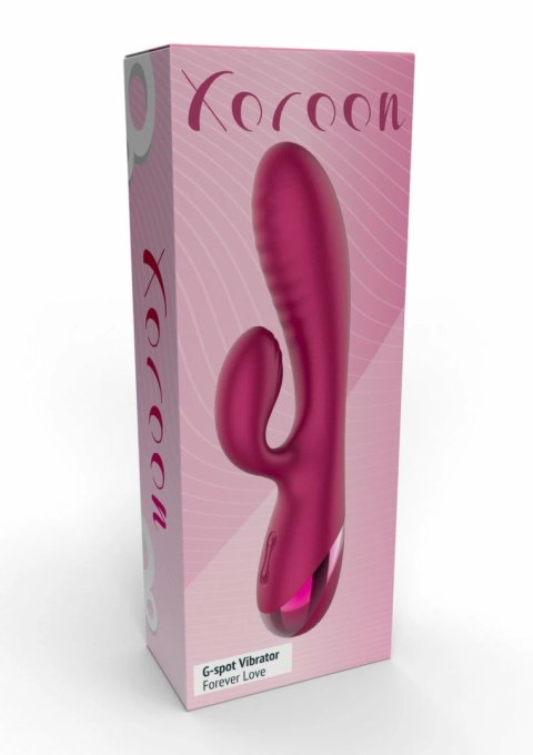 Xocoon Forever Love Vibrator silikonowy, elastyczny, podwojna stymulacja