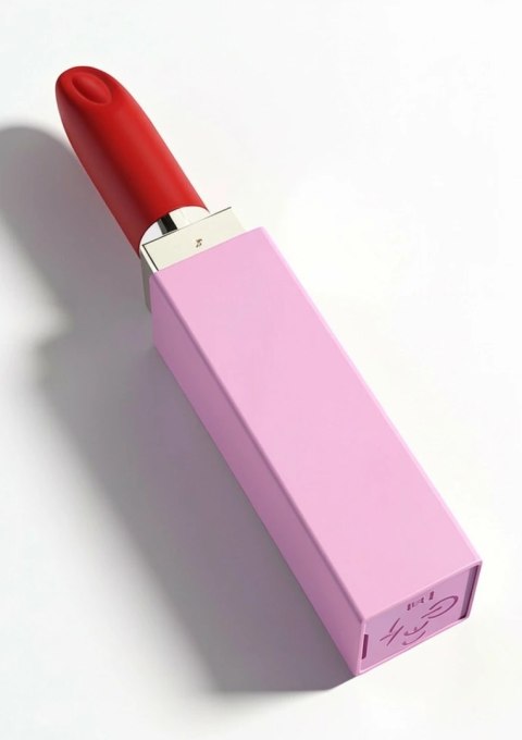 Xocoon Sealed With A Kiss Lipstick Vibe - kompaktowy stymulator z 3 końcowkami