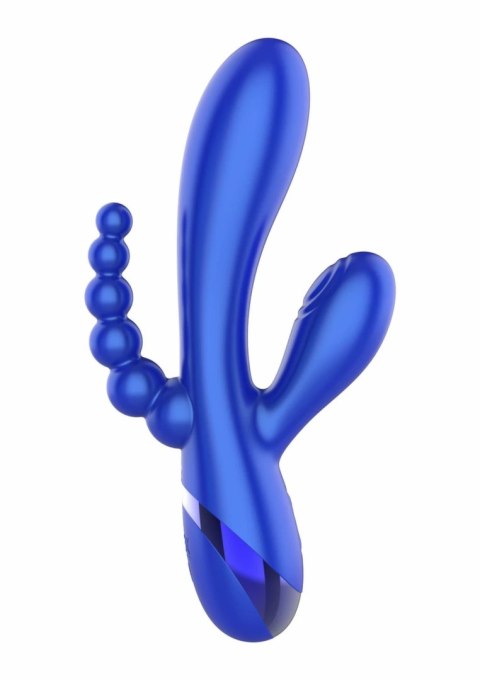 Xocoon Triple Love Vibrator silikonowy, potrojna stymulacja, czarny