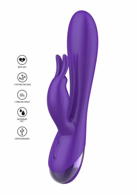 Xocoon Unlimited Love Vibrator silikonowy, elastyczny, rożowy