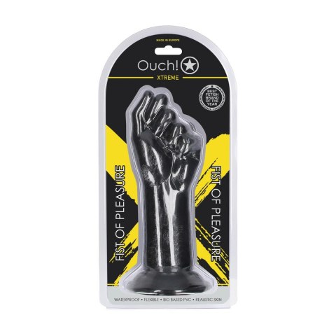 Fist of Pleasure model Fist Dildo 21 cm czarny z przyssawką