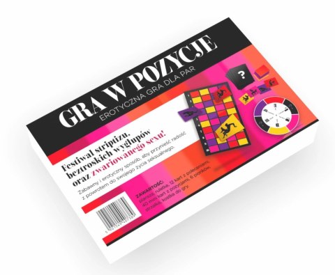Gra W Pozycje - Gra planszowa dla par 18+ z ruletką i zadaniami
