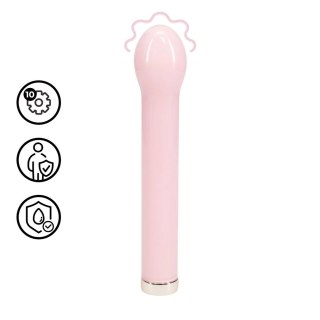 Loveline Glass Bulb Shaped Vibe Pink - szklany model anatomiczny, rożowy