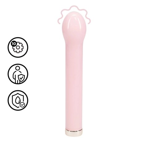 Loveline Glass Bulb Shaped Vibe Pink - szklany model anatomiczny, rożowy