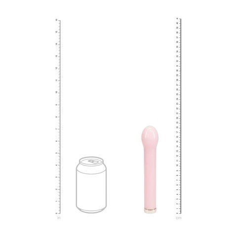 Loveline Glass Bulb Shaped Vibe Pink - szklany model anatomiczny, rożowy