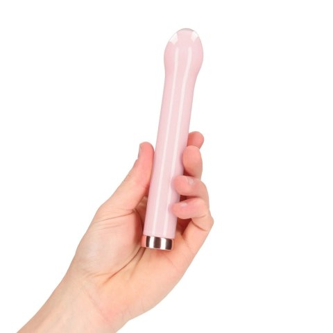 Loveline Glass Bulb Shaped Vibe Pink - szklany model anatomiczny, rożowy