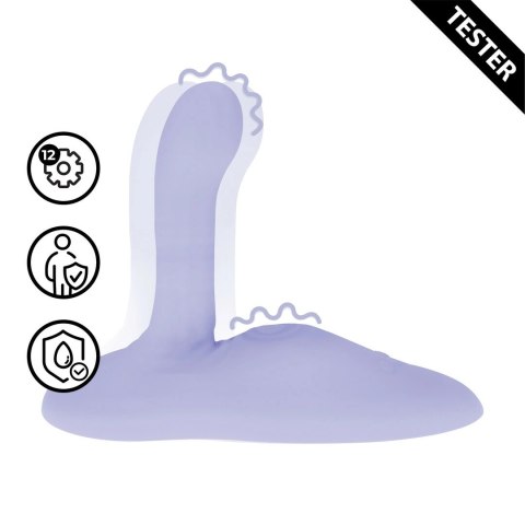 Loveline Vibrating Pulse and Thrust Seat fioletowy - siedzisko z funkcją pulsacji