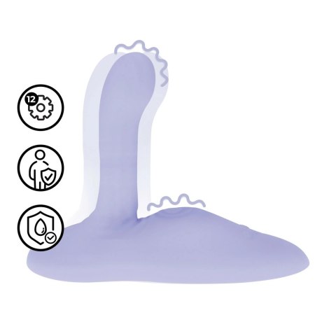 Loveline Vibrating Pulse and Thrust Seat fioletowy - siedzisko z funkcją pulsacji