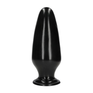 Mega X Plug anatomiczny 29 cm czarny z przyssawką