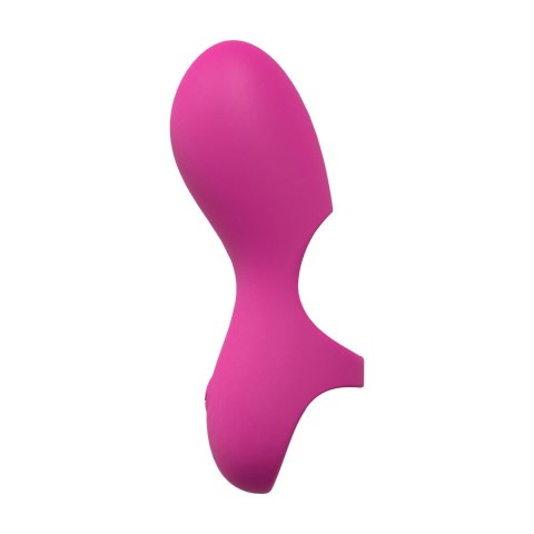 Mini Finger Vibrator Pink - kompaktowy masażer silikonowy 10 trybow
