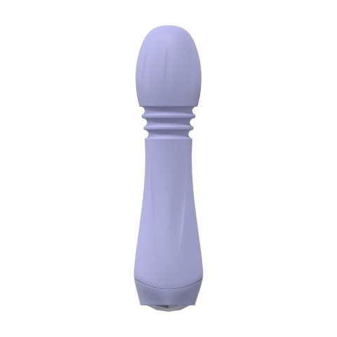 Mini Flexible Wand Vibrator Lavender - kompaktowy masażer silikonowy