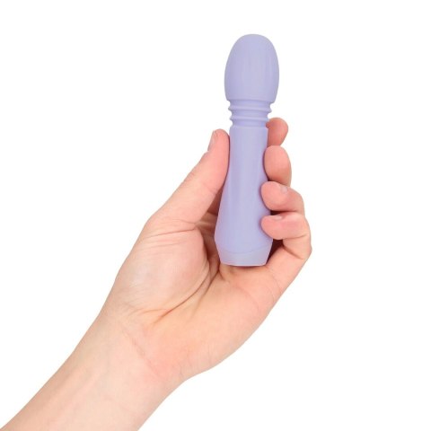 Mini Flexible Wand Vibrator Lavender - kompaktowy masażer silikonowy
