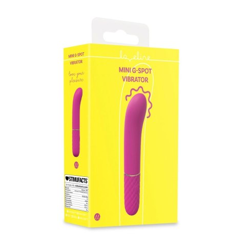 Mini G-Spot Vibrator Pink - kompaktowy masażer silikonowy 10 trybow