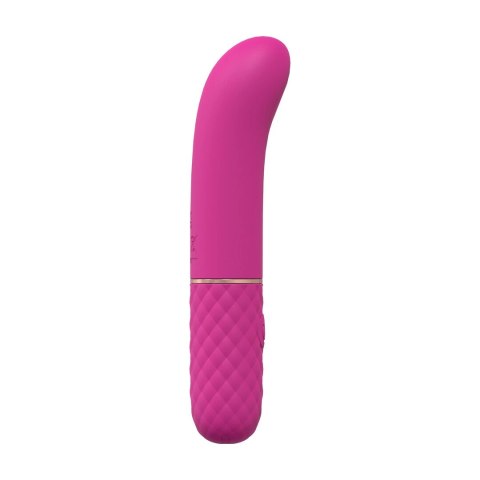 Mini G-Spot Vibrator Pink - kompaktowy masażer silikonowy 10 trybow