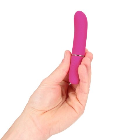 Mini G-Spot Vibrator Pink - kompaktowy masażer silikonowy 10 trybow