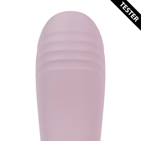 VIVE Andria G-Spot LED silikonowy stymulator z funkcją wibracji rożowy Tester