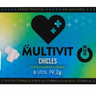 WUG SLEEP GUM - funkcjonalne gumy do żucia z melatoniną, 8 sztuk, blister