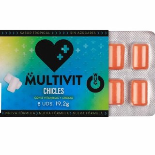 WUG SLEEP GUM - funkcjonalne gumy do żucia z melatoniną, 8 sztuk, blister