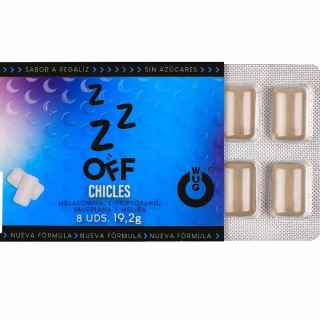 WUG SLEEP GUM guma do żucia z melatoniną i walerianą, lukrecja, 8 szt.