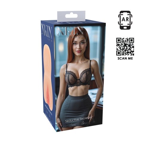 Carreer Girls Seductive Secretary Amber Blowfile TPE Large 328g jasny beż