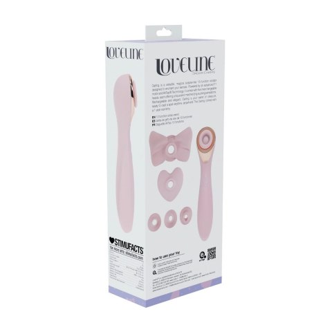 Darling AirTap Wand Vibrator 5 końcowek technologia AirTap rożowy