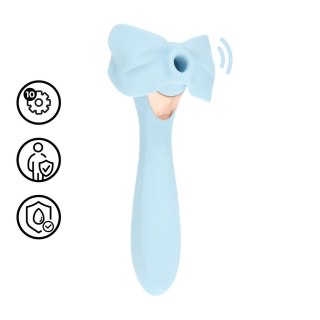 Darling AirTap Wand Vibrator 5 końcowek wymiennych niebieski