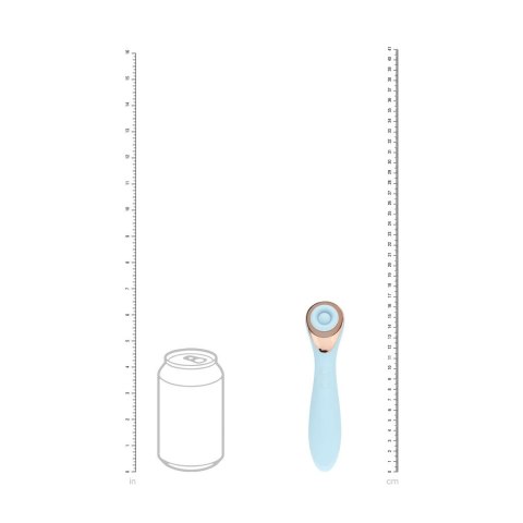 Darling AirTap Wand Vibrator 5 końcowek wymiennych niebieski