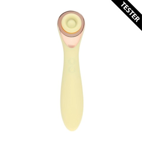 Darling AirTap Wand Vibrator 5 końcowek żołty tester F1 motor