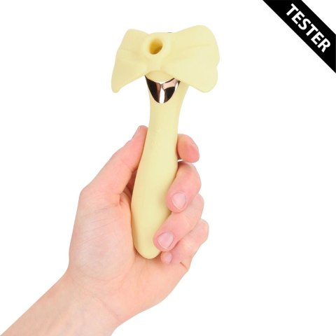 Darling AirTap Wand Vibrator 5 końcowek żołty tester F1 motor