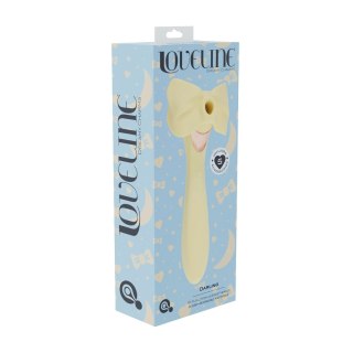 Darling AirTap Wand Vibrator 5 końcowek żołty wielofunkcyjny