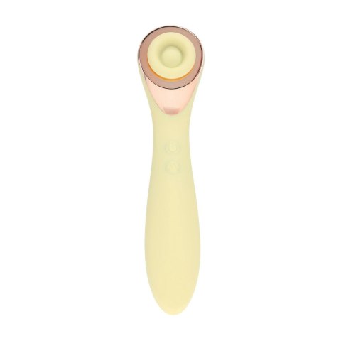 Darling AirTap Wand Vibrator 5 końcowek żołty wielofunkcyjny