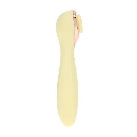 Darling AirTap Wand Vibrator 5 końcowek żołty wielofunkcyjny