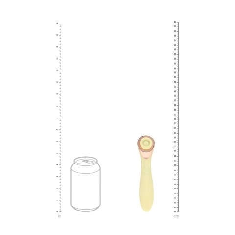 Darling AirTap Wand Vibrator 5 końcowek żołty wielofunkcyjny