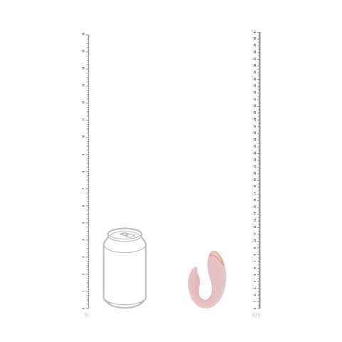 Daydream Compact G-Spot Vibrator z pilotem, rożowy, 10 trybow