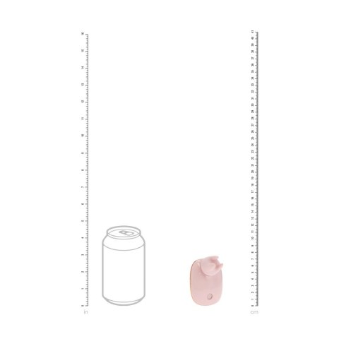 Dreamsicle Compact AirTap Vibrator 2w1 z dwoma końcowkami Rożowy