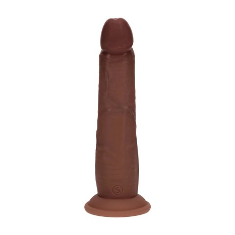 Dual Density Silicone Sliding Skin 20,5 cm brązowy - model anatomiczny
