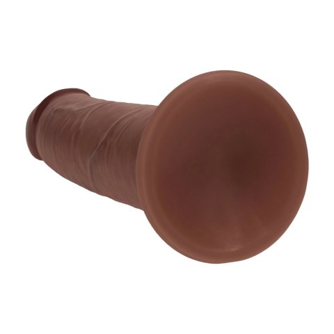 Dual Density Silicone Sliding Skin 20,5 cm brązowy - model anatomiczny