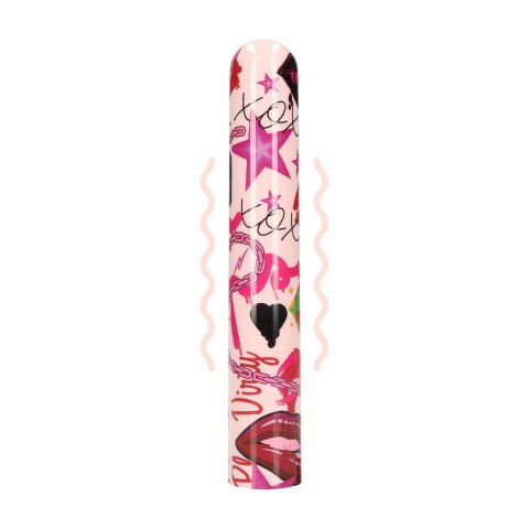 Kaotix Y2K Princess Powder Pink - wielofunkcyjny wibrator bezprzewodowy