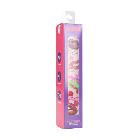 Kaotix Y2K Princess Powder Pink - wielofunkcyjny wibrator bezprzewodowy
