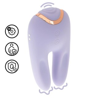 Le Wand Bonnie Double-ended Tapping Violet - wielofunkcyjny model 2w1