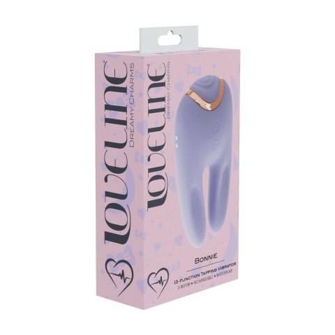 Le Wand Bonnie Double-ended Tapping Violet - wielofunkcyjny model 2w1