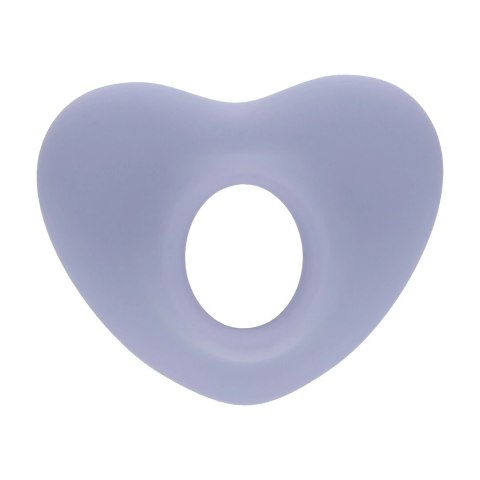 Luvie Heart-shaped AirTap® Vibrator Lavender - 15 trybow, kompaktowy