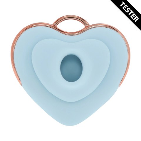 Luvie Heart-shaped AirTap model Blue tester - naszyjnik z funkcją masażu