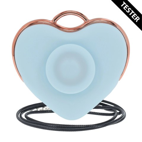 Luvie Heart-shaped AirTap model Blue tester - naszyjnik z funkcją masażu